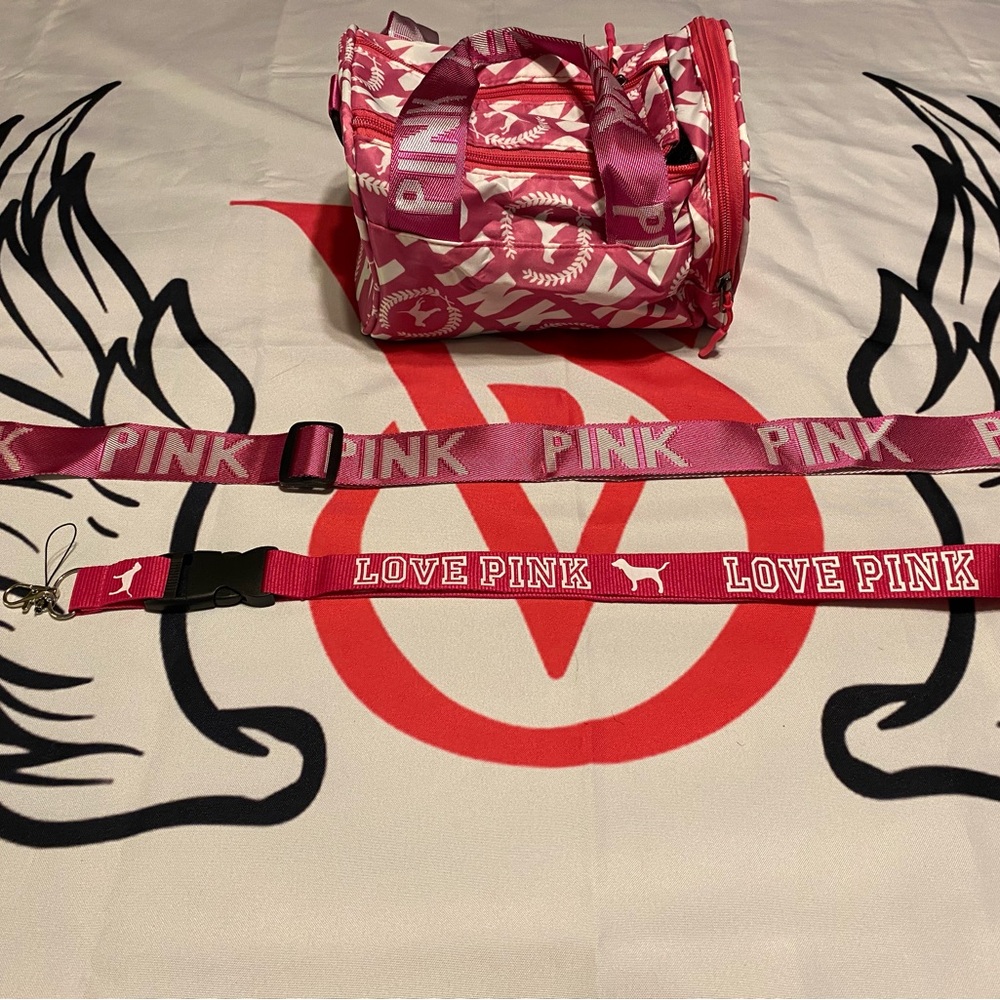 PINK themed custom made bag